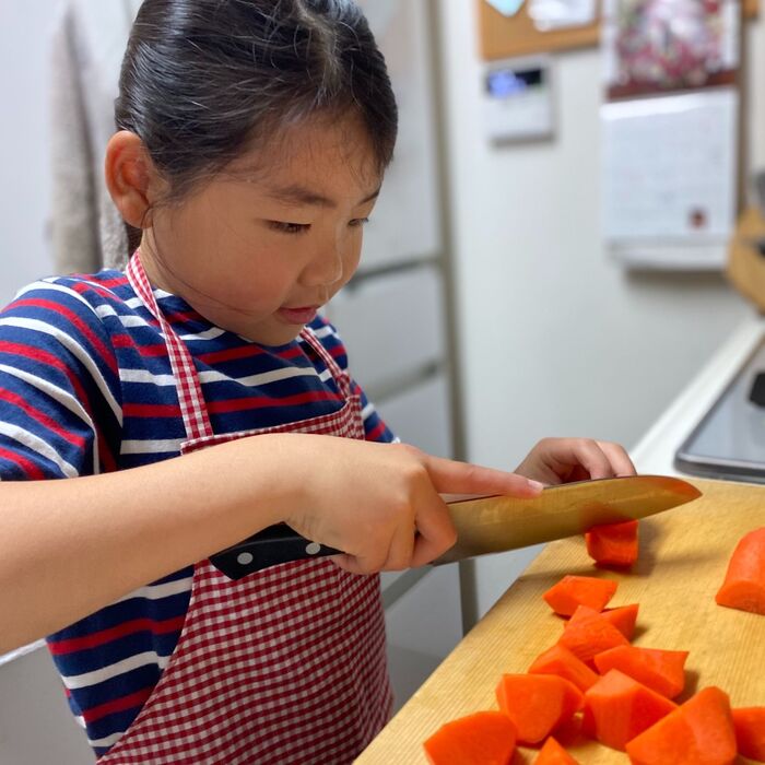 おせち作りのお手伝いも少しづつ