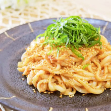 【混ぜるだけ~】紫蘇明太うどん♪