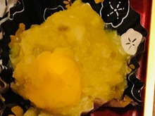 我が家の栗きんとんの隠し味