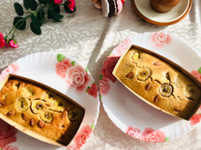 卵1個で作る!スタバコーヒー味のバナナナッツケーキ