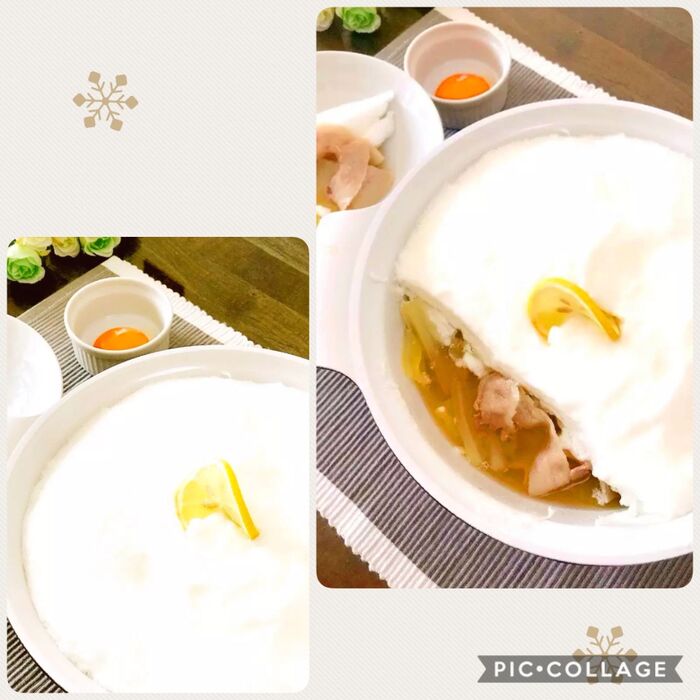 【ふわふわ真っ白!】レモンメレンゲ鍋♪