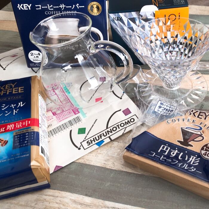 おうちで本格コーヒーが楽しめちゃう!キーコーヒーのセット