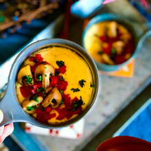 上手に息抜きズボラテクで美味しいゴハン!電子レンジで卵がおしゃれに大変身!【洋風茶碗蒸し】