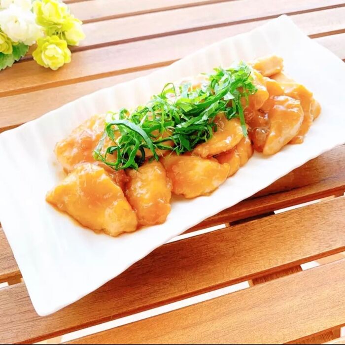 【簡単!お弁当にも~】鶏むね肉の柔らか照り焼き♪