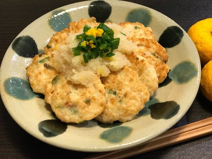 柚子香る♪長芋入りふわふわつくね