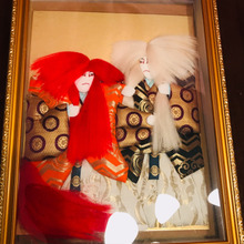 奥行きのある作品の飾り方