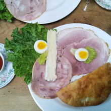 ♡大きなポケットパン♡おうちランチ