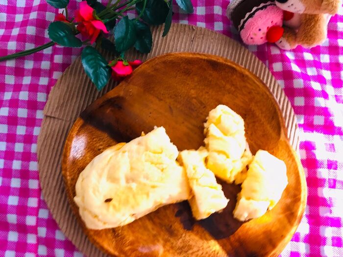 余ったお餅で米粉パン!