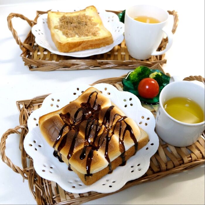 デザートトーストも