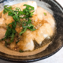 お餅消費に★みぞれ揚げ餅