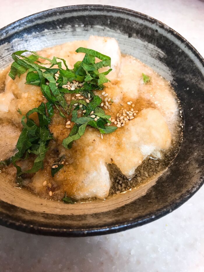 お餅消費に★みぞれ揚げ餅