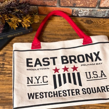 真っ直ぐ縫うだけ!簡単可愛い~コットンマットバッグ