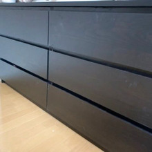 IKEAのチェスト(タンス)を100均木材で修理◆引き出し・タンス底板たわみ補修◆