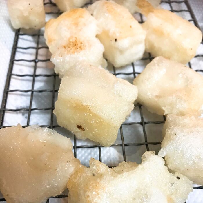 揚げます