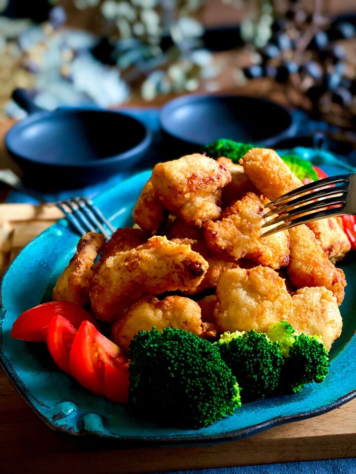 上手に息抜きズボラテクで美味しいゴハン ズボラ唐揚げ【コロコロささみ揚げ】