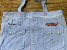 シャツのリメイク☆子供用手提げカバン