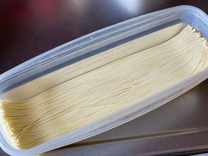 フライパン1つでパスタ