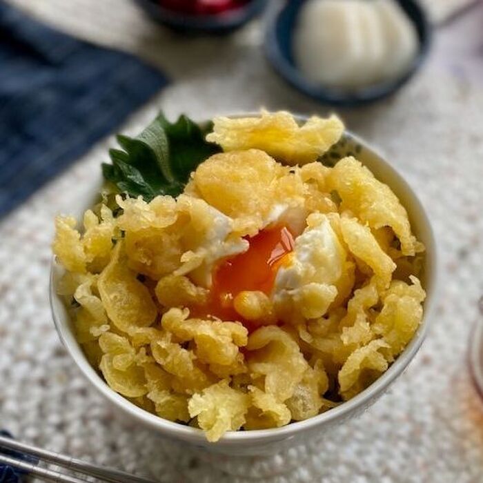 やみつきになるおいしさ!とろ〜り半熟卵天丼