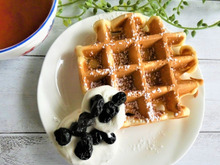 お家でカフェ気分HMでワッフル