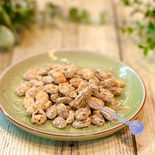 1分で砂糖不使用おやつ♪きなこレーズン