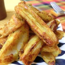 シャクシャク香ばしい☆ れんこんのカレー唐揚げ焼き