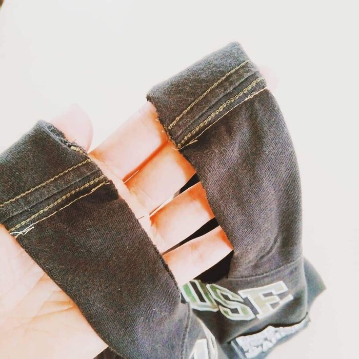 持ち手を縫います