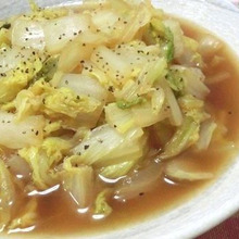 大量消費に☆ 白菜だけのオイスターソース炒め煮