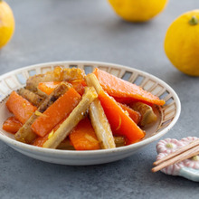 ごぼうと人参の南蛮漬け♪ゆず風味