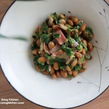 お正月太りを解消!スタミナ★にら納豆