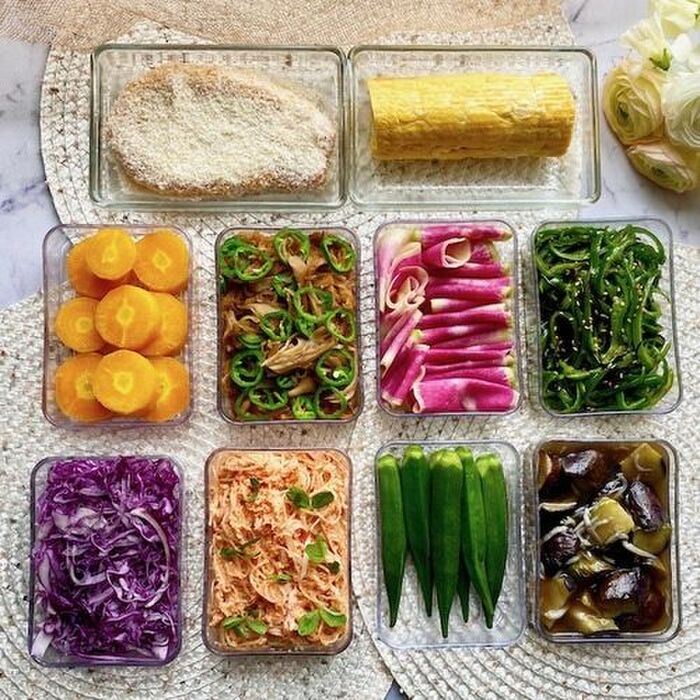 お弁当記録!お弁当のすき間埋めおかずとお弁当