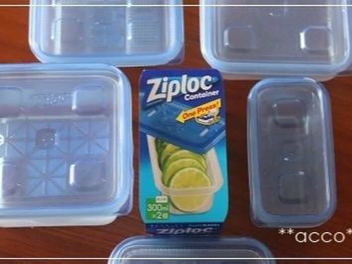 ワタシの冷凍庫の整理の味方は　Ziploc♪ ～ごはん偏～