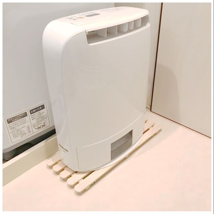 100均お手軽すのこ“台車”で、コロコロらくらく移動!