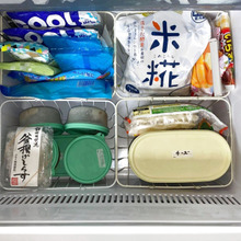 冷凍庫内も分類収納