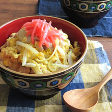 メープルで自然な甘み◎ランチに♪夜食に♪親子丼