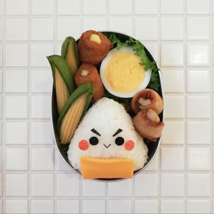 ⑦パーツを乗せます。
