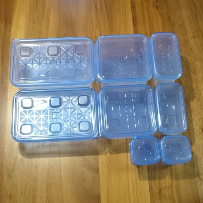 Ziplocコンテナーに統一☆離乳食にも☆