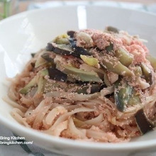 ピンクが可愛い♪コク旨★たらこバタービーフン