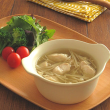 具沢山◎ささみとえのきのとろみ生姜スープ