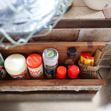 簡単!100均すのこDIY!すのこピッタリ2枚で我が家の定番調味料収納ラック!