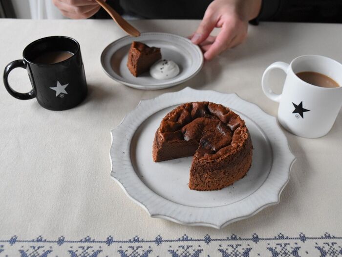 生クリームを添えても♡