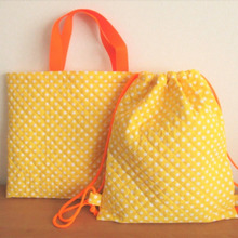 簡単!裏地なし!リュックタイプの体操着袋作り方