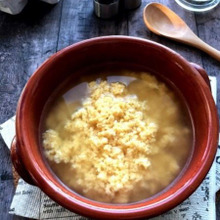 イタリア風かきたまスープ!「ストラッチャテッラ」