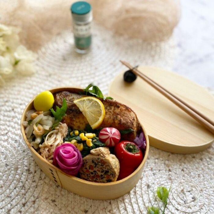 冷めてもおいしい鰤のスパイスソテー弁当