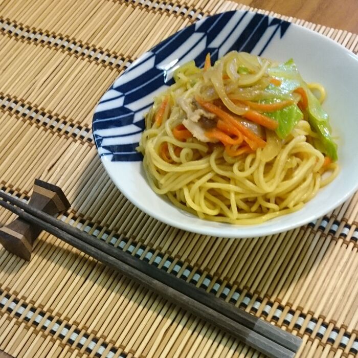 焼きそばべちゃべちゃ問題解決☆カロリーOFFにもなる!