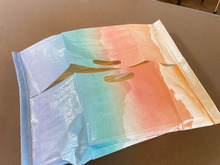 ダイソーのピクニックシートでテイクアウト用エコバッグ