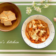 ♡ミネストローネのスープパスタであったまろ♡