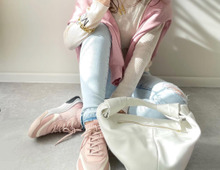 【GU】今年のキーカラーが映える!ピンクのダブルフェイスプルオーバーに釘付け!