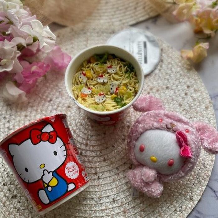 たしかにかわいい〜「ハローキティカワイイヌードル」