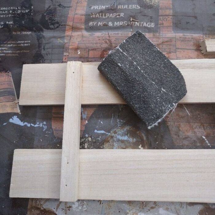 切り口をやすり掛けします!