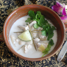 ☆まろやか♪鶏肉のココナッツミルクスープ☆